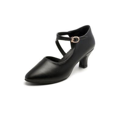 Women's Ballroom Dance Shoes With Ankle Strap