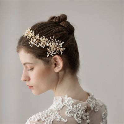 Wedding Headbands With Flower Bridal Headpieces