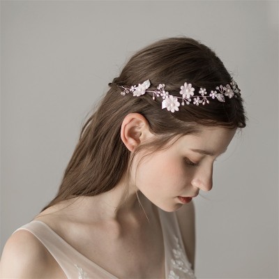 Wedding Headbands With Pearl/Floral Bridal Headpieces