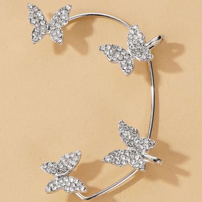 Gorgeous Rhinestone Ear Climbers