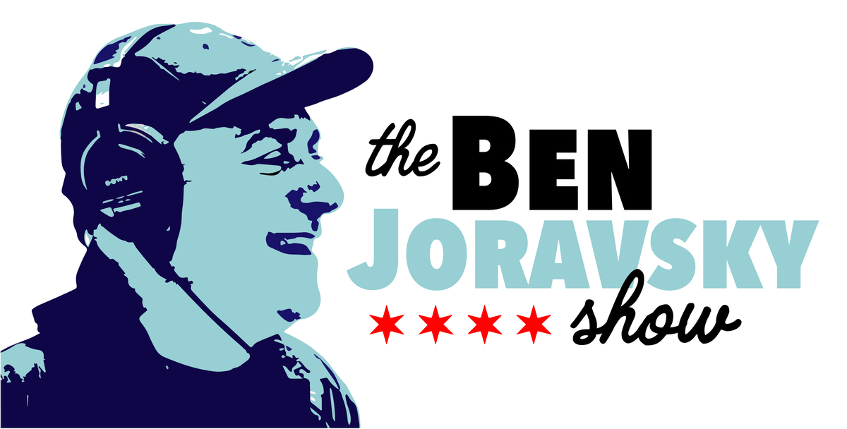 The Ben Joravsky Show logo with an illustration of Ben Joravsky