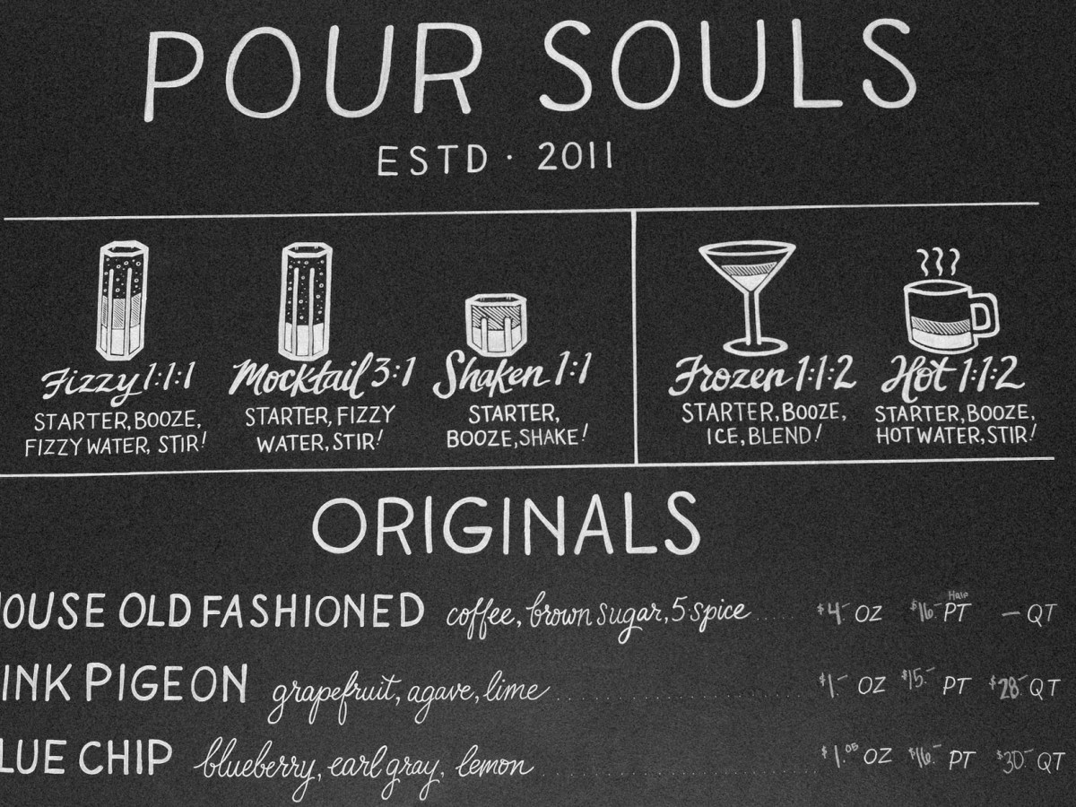 At Pour Souls Cocktail Counter, Tim Williams goes the extra mile