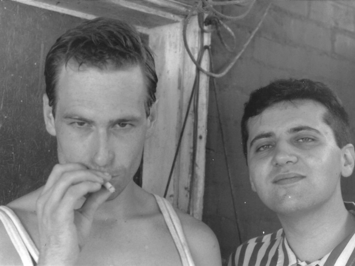 Scott Thompson and Paul Bellini of queercore band Mouth Congress (and the Kids in the Hall)