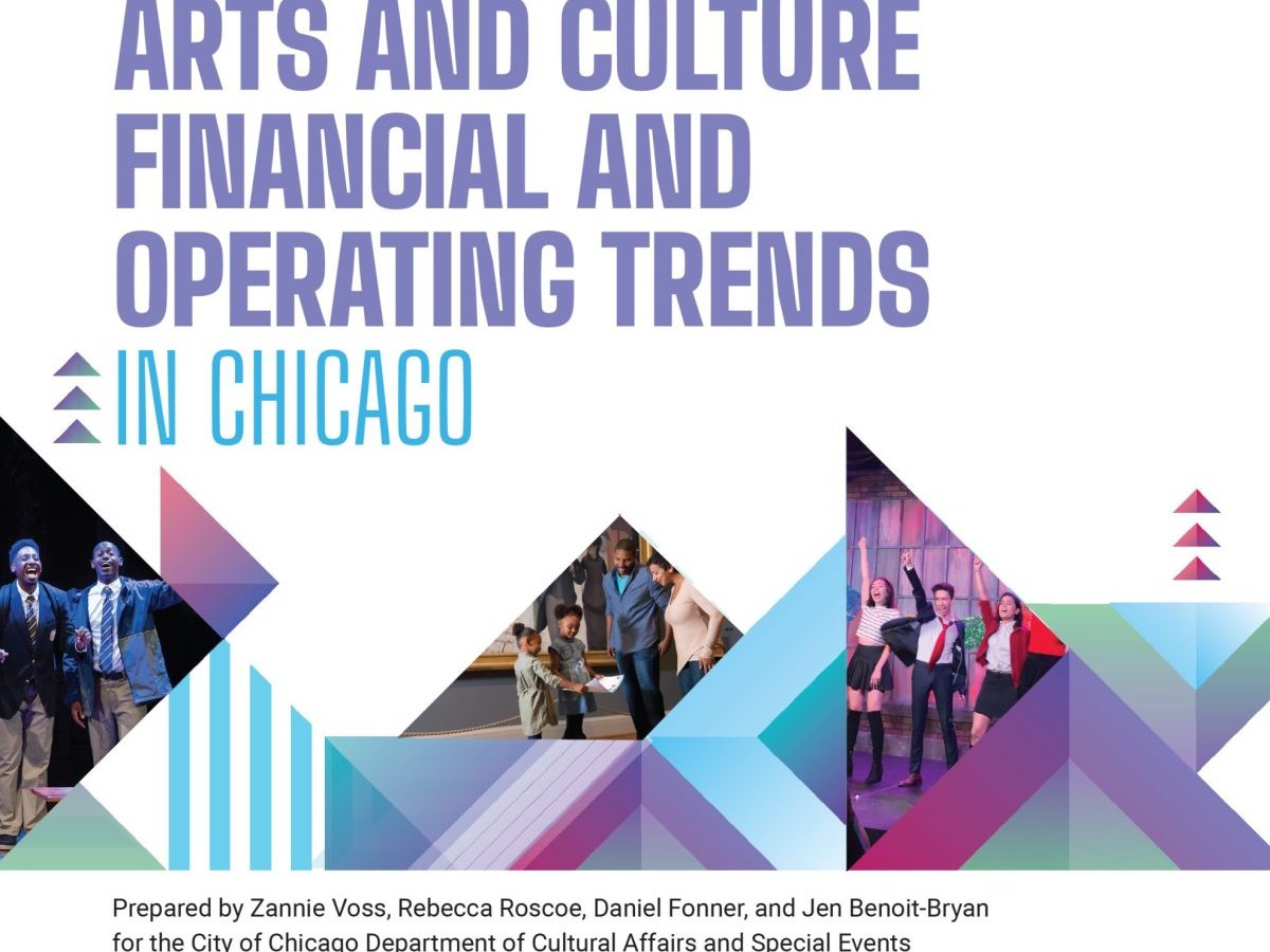 Cover of DCASE and SMU study Navigating Recovery: Arts and Culture Financial and Operating Trends in Chicago